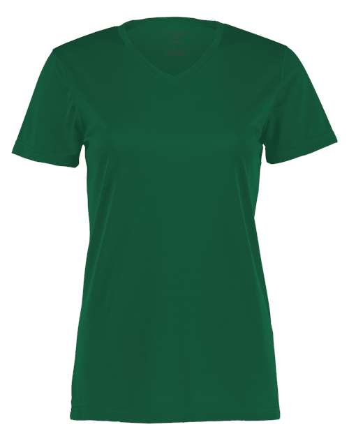 Holloway Women's Momentum V-Neck T-Shirt 222820 - Dark Green