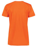 Holloway Women's Momentum V-Neck T-Shirt 222820 - Electric Orange