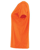 Holloway Women's Momentum V-Neck T-Shirt 222820 - Electric Orange