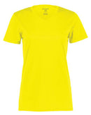 Holloway Women's Momentum V-Neck T-Shirt 222820 - Electric Yellow