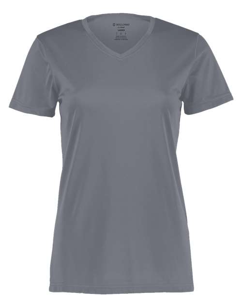 Holloway Women's Momentum V-Neck T-Shirt 222820 - Graphite
