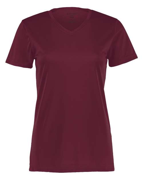 Holloway Women's Momentum V-Neck T-Shirt 222820 - Maroon
