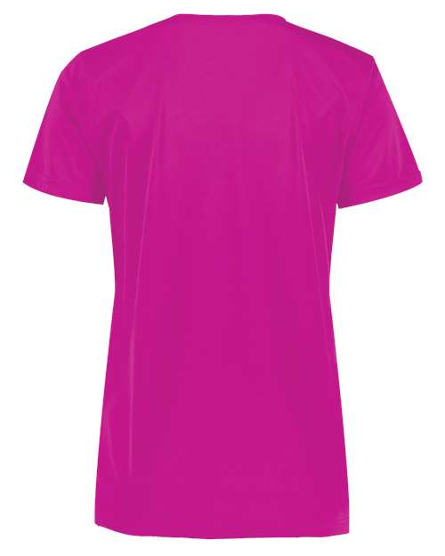 Holloway Women's Momentum V-Neck T-Shirt 222820 - Power Pink