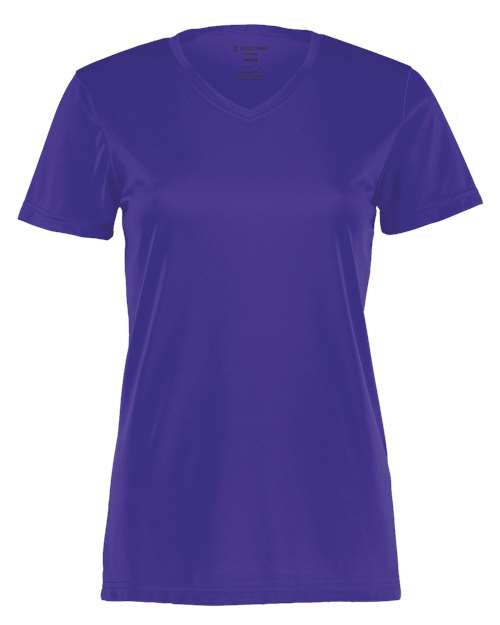 Holloway Women's Momentum V-Neck T-Shirt 222820 - Purple