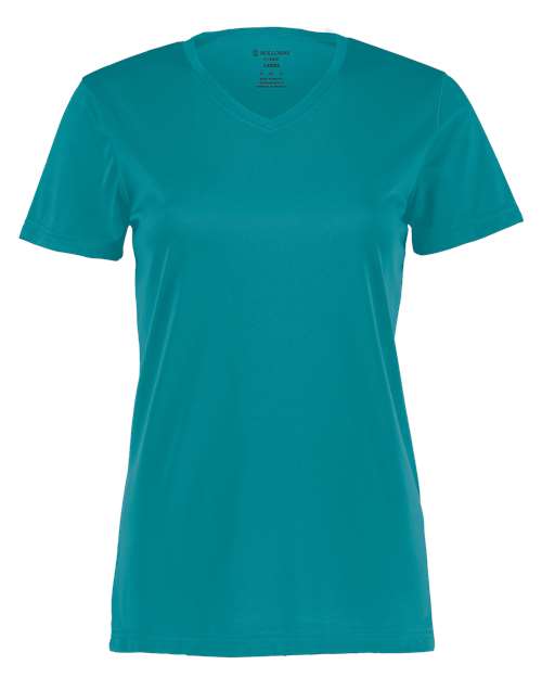 Holloway Women's Momentum V-Neck T-Shirt 222820 - Teal
