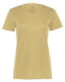 Holloway Women's Momentum V-Neck T-Shirt 222820 - Vegas Gold