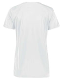 Holloway Women's Momentum V-Neck T-Shirt 222820 - White