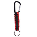 Rothco Thin Red Line Keychain With Carabiner. Item