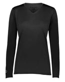 Holloway Women's Momentum Long Sleeve V-Neck T-Shirt 222824