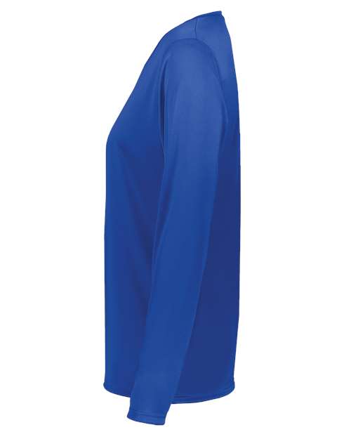 Holloway Women's Momentum Long Sleeve V-Neck T-Shirt 222824
