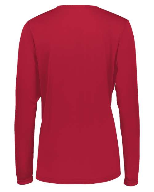 Holloway Women's Momentum Long Sleeve V-Neck T-Shirt 222824