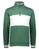 Holloway All-American Fleece Colorblocked Quarter-Zip Sweatshirt 229565