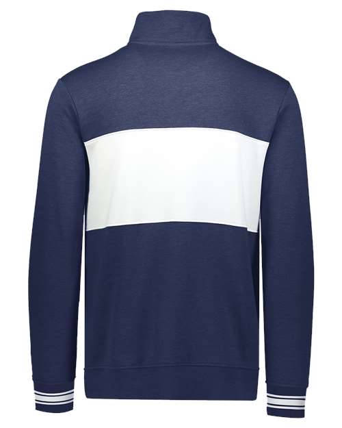 Holloway All-American Fleece Colorblocked Quarter-Zip Sweatshirt 229565
