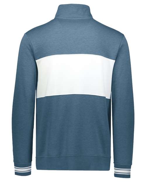 Holloway All-American Fleece Colorblocked Quarter-Zip Sweatshirt 229565
