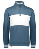 Holloway All-American Fleece Colorblocked Quarter-Zip Sweatshirt 229565