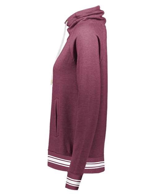 Holloway Women's All-American Fleece Funnel Neck Sweatshirt 229763