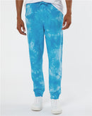 Independent Trading Co. Tie-Dyed Fleece Pants PRM50PTTD