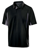 Holloway Two-Tone Avenger Polo 222530 - Black/ Graphite