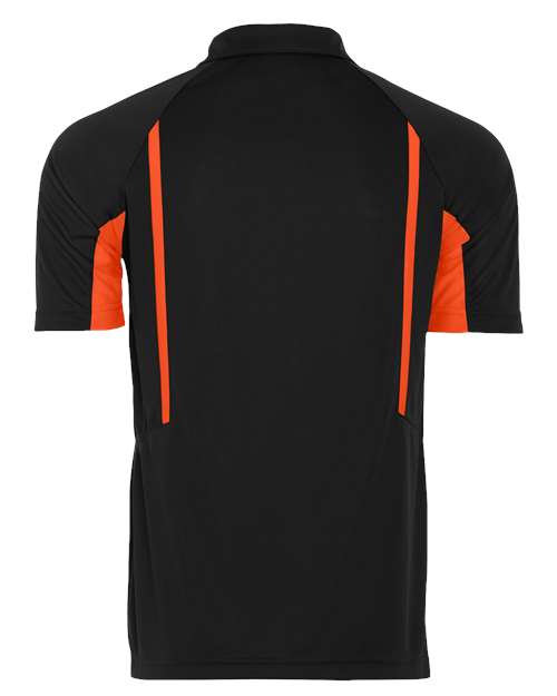 Holloway Two-Tone Avenger Polo 222530 - Black/ Orange