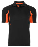 Holloway Two-Tone Avenger Polo 222530 - Black/ Orange