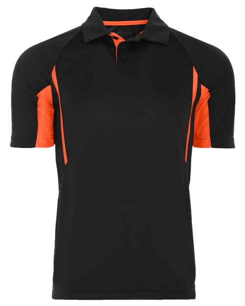 Holloway Two-Tone Avenger Polo 222530 - Black/ Orange