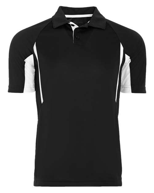 Holloway Two-Tone Avenger Polo 222530 - Black/ White