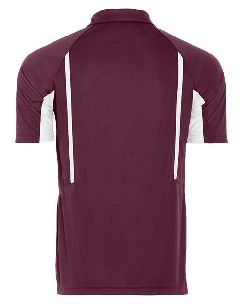 Holloway Two-Tone Avenger Polo 222530 - Maroon/ White