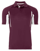 Holloway Two-Tone Avenger Polo 222530 - Maroon/ White