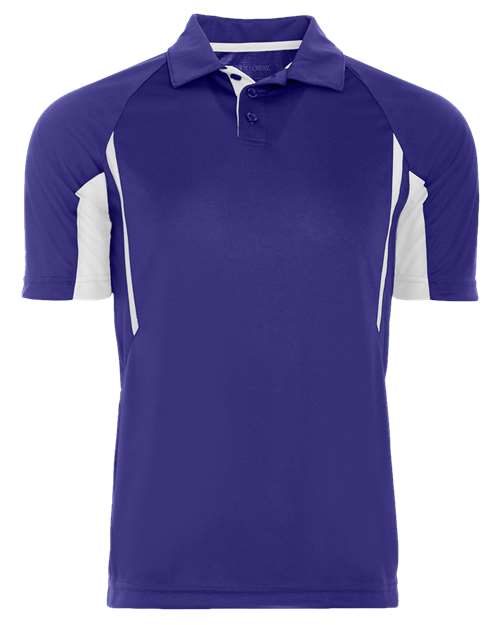 Holloway Two-Tone Avenger Polo 222530 - Purple/ White