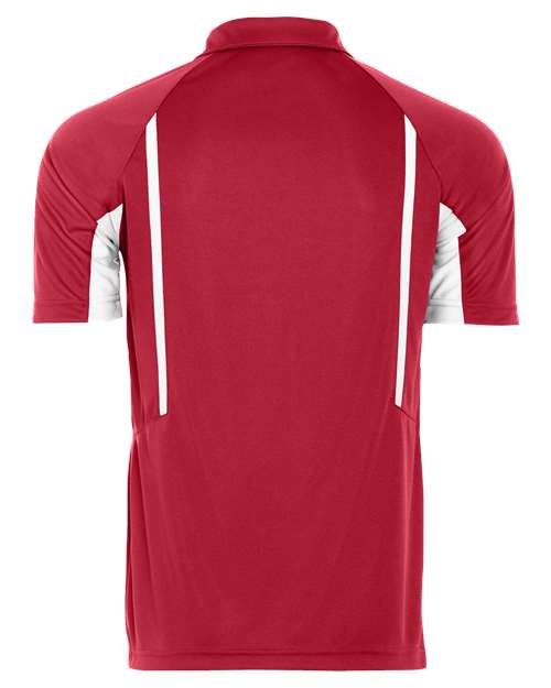 Holloway Two-Tone Avenger Polo 222530 - Scarlet/ White