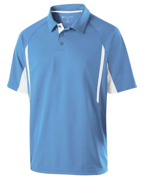Holloway Two-Tone Avenger Polo 222530 - University Blue/ White