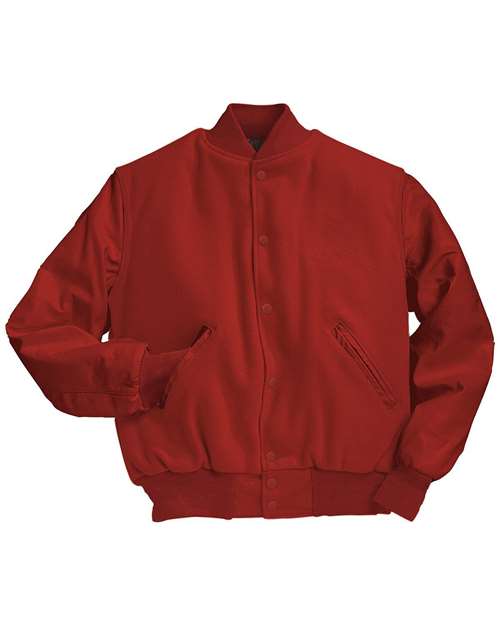 Holloway Varsity Wool Jacket 224183 - Scarlet