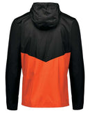 Holloway Packable Quarter-Zip Jacket 229534 - Black/ Orange