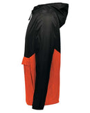 Holloway Packable Quarter-Zip Jacket 229534 - Black/ Orange