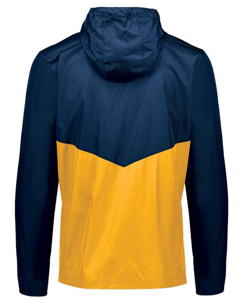 Holloway Packable Quarter-Zip Jacket 229534 - Navy/ Gold