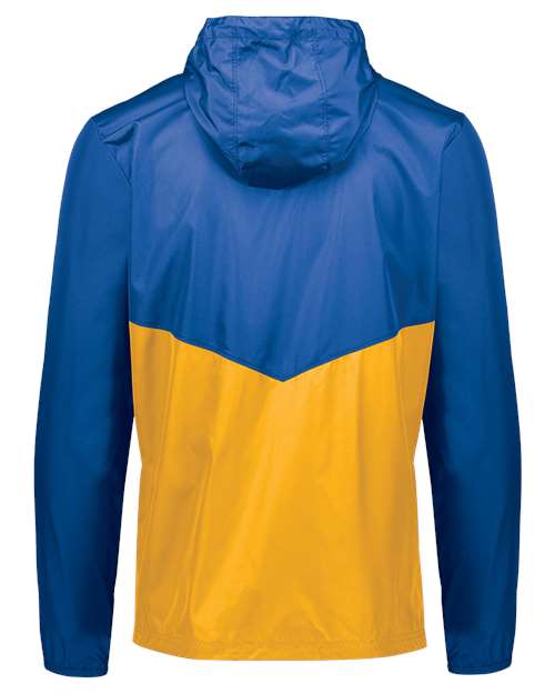 Holloway Packable Quarter-Zip Jacket 229534 - Royal/ Gold