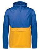 Holloway Packable Quarter-Zip Jacket 229534 - Royal/ Gold