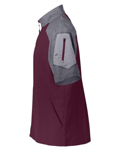 Holloway Raider Short Sleeve Quarter-Zip 229545