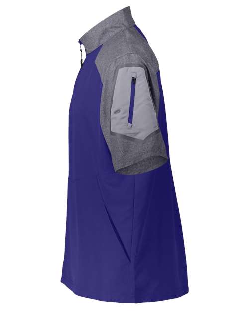 Holloway Raider Short Sleeve Quarter-Zip 229545