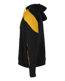 Holloway Athletic Fleece Prospect Hooded Sweatshirt 229546 - Black/ Light Gold