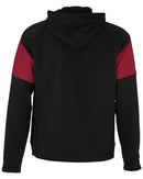 Holloway Athletic Fleece Prospect Hooded Sweatshirt 229546 - Black/ Scarlet