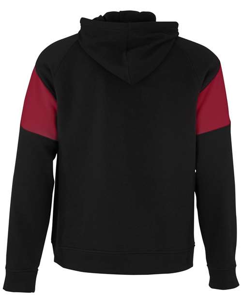 Holloway Athletic Fleece Prospect Hooded Sweatshirt 229546 - Black/ Scarlet