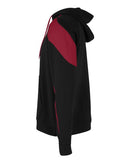 Holloway Athletic Fleece Prospect Hooded Sweatshirt 229546 - Black/ Scarlet