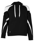 Holloway Athletic Fleece Prospect Hooded Sweatshirt 229546 - Black/ White