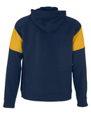 Holloway Athletic Fleece Prospect Hooded Sweatshirt 229546 - Navy/ Light Gold