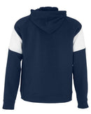 Holloway Athletic Fleece Prospect Hooded Sweatshirt 229546 - Navy/ White