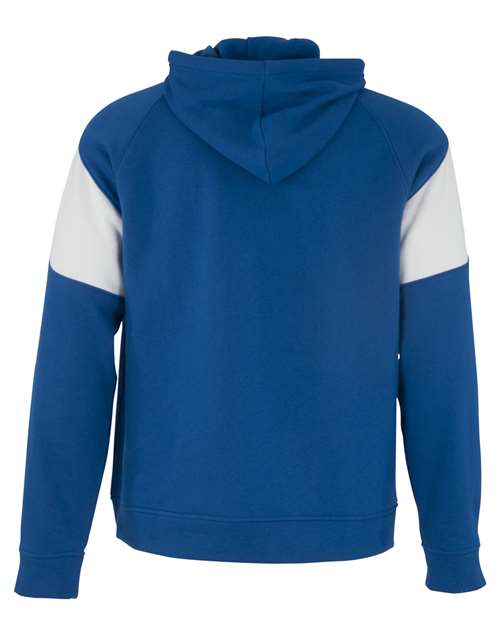 Holloway Athletic Fleece Prospect Hooded Sweatshirt 229546 - Royal/ White
