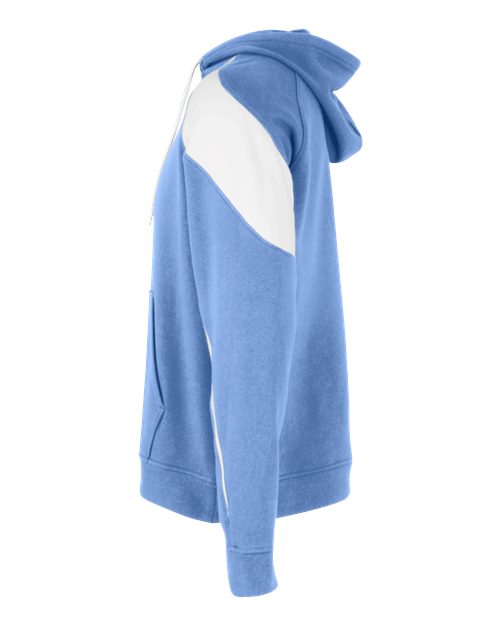 Holloway Athletic Fleece Prospect Hooded Sweatshirt 229546 - University Blue/ White