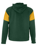 Holloway Athletic Fleece Prospect Hooded Sweatshirt 229546 - Forest/ Light Gold