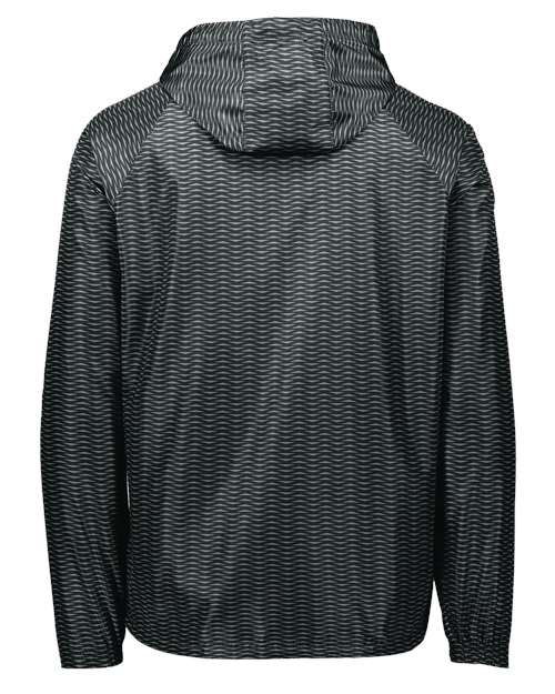 Holloway Range Hooded Packable Quarter-Zip Jacket 229554